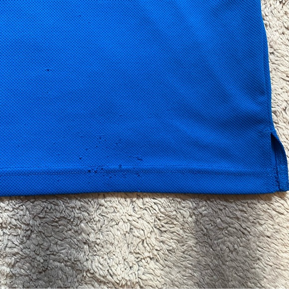 Columbia Polo Shirt Mens Medium Blue - Picture 7 of 7